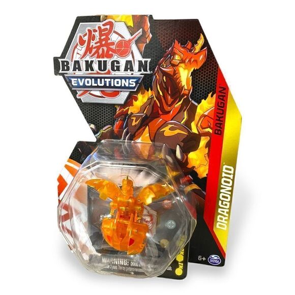 Bakugan Evolutions Dragonoid Elemental Chase (Orange) Battle Figure Spin Master - Picture 3 of 7